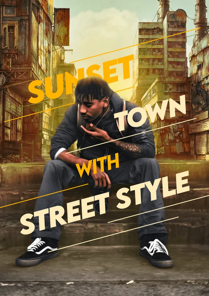 Sunset Town, With Street Style poster
